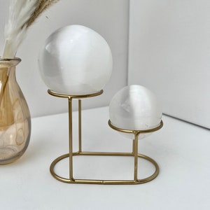 SELENITE Crystal Spheres | Crystal Ball | Selenite Sphere | Polished Crystal