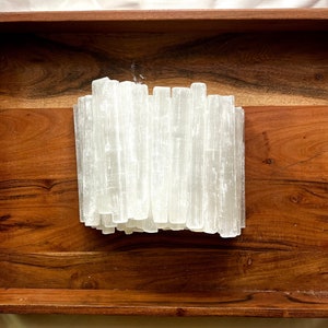 6&quot; Selenite Wands | Single Piece or Bulk orders Available | Selenite Crystal Sticks | Crystal Wands | Crystal Charging | Crystal Healing