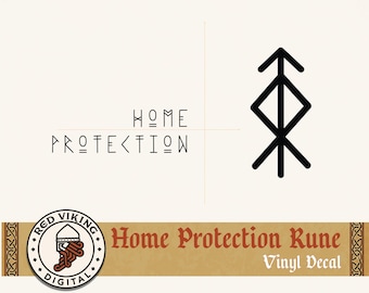 Viking Home or Business Protection Rune Vinyl Decal