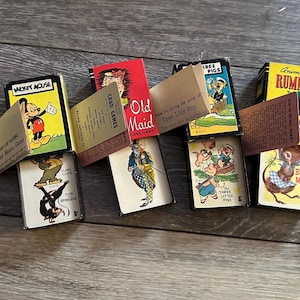 jogos de cartas infantis vintage vendidos separadamente