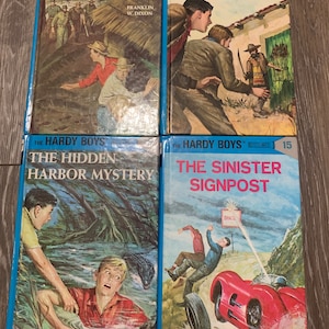 Vintage Hardcover Jungenbücher gebunden
