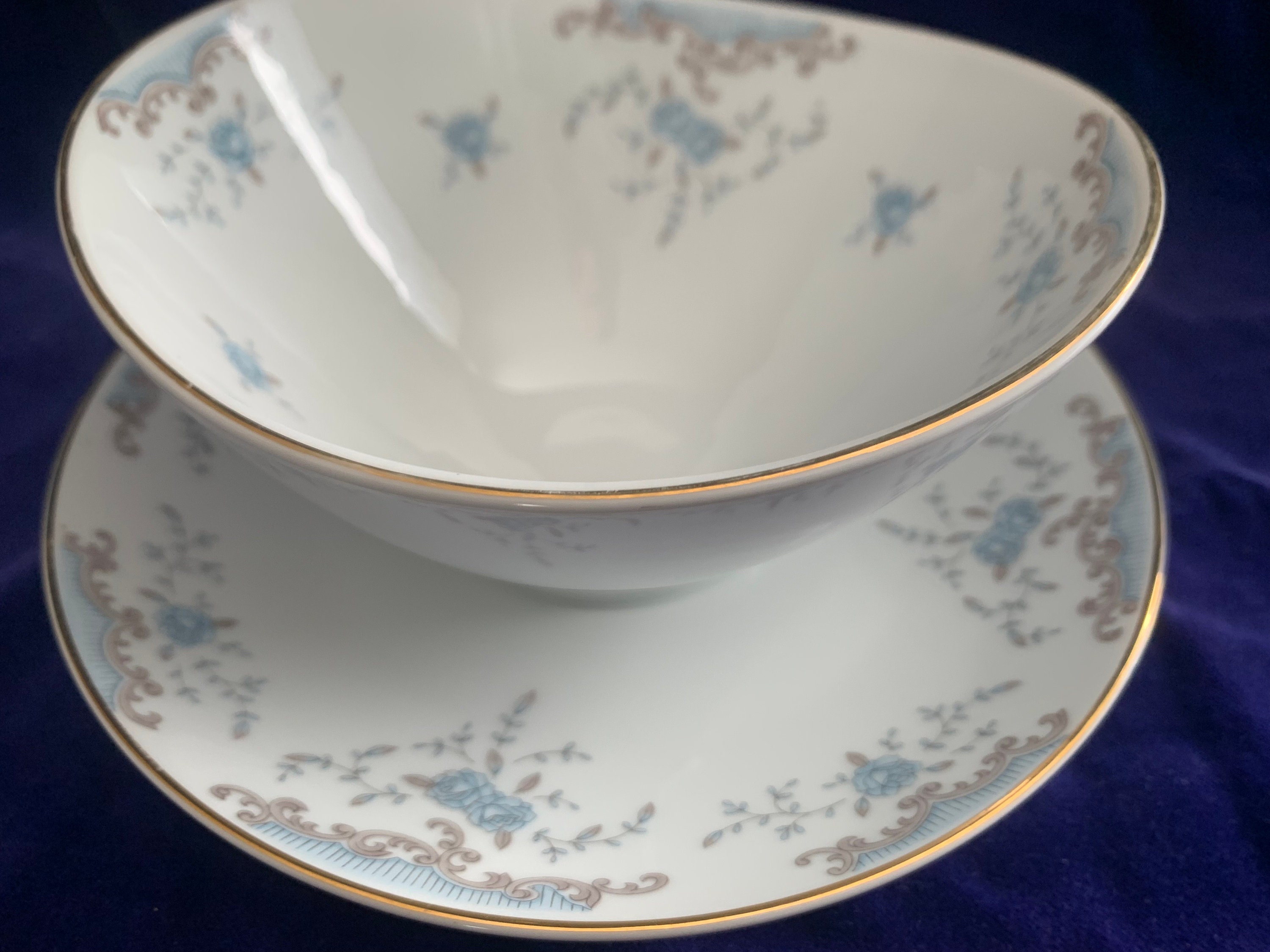 Imperial China Seville Pattern Dinnerware Pieces W Dalton Made in Japan