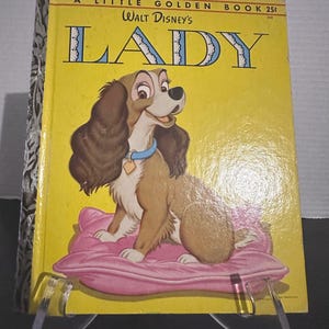Vintage Golden Book Lady 1954