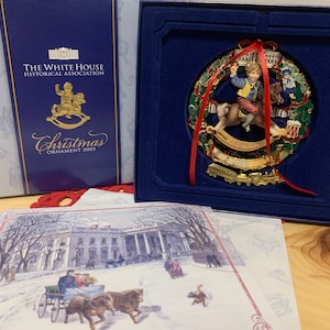 The White House Christmas ornament