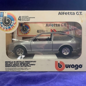 Vintage 1970s Bburago Alfetta GT Die-Cast 1:24 model car