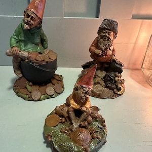 Tom Clark Gnomes hand carved wood