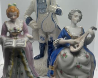 Vintage porcelain Ceramics  figurines.