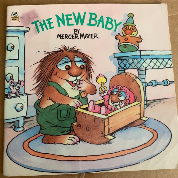 The New Baby by Mercer Mayer golden book