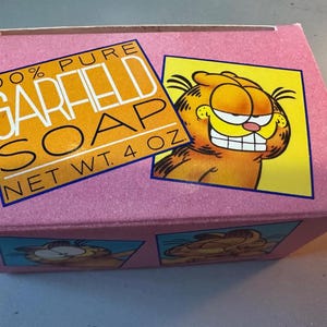 Vintage 100% Pure Garfield Soap 4oz
