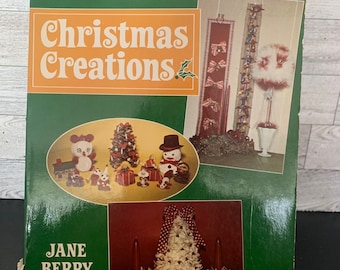 vintage 1974 Christmas creations craft book première édition