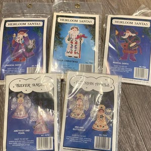 Vintage Cross Stitch Ornament Kits