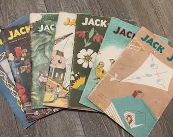 Vintage 1952 Jack und Jill Zeitschriften