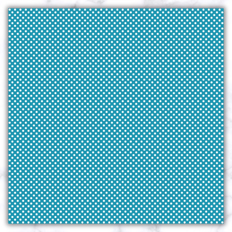 Polka Dot Digital Paper: Tiny, Small Polka Dots, Seamless Pattern ...