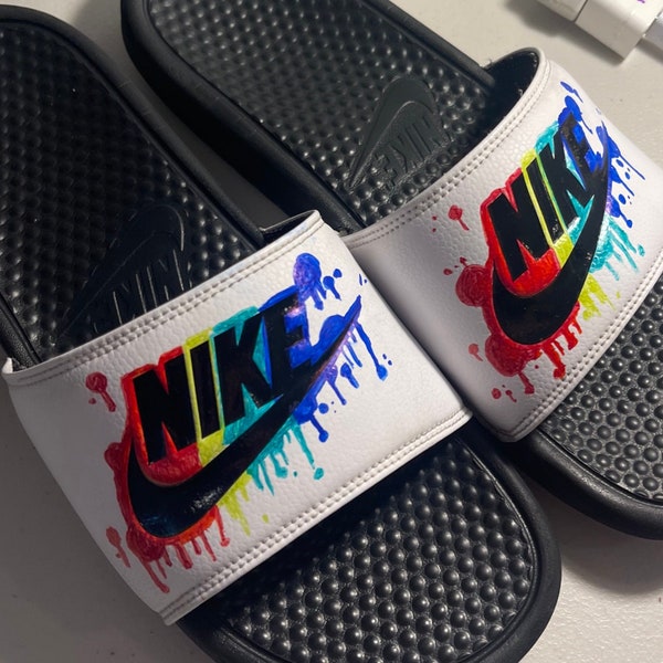 nike benassi custom