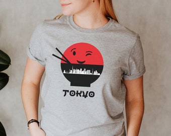 Tokyo City Shirt Japanese Clothes Tokyo Japan Shirt City T-Shirt Travel Shirt Anime Tee, Tokyo Outfit Japanese Gifts Travel Gifts