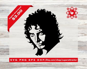 Frodo Baggins Silhouette Design Vector Art Stencil Sticker For Decoration and Print SVG File