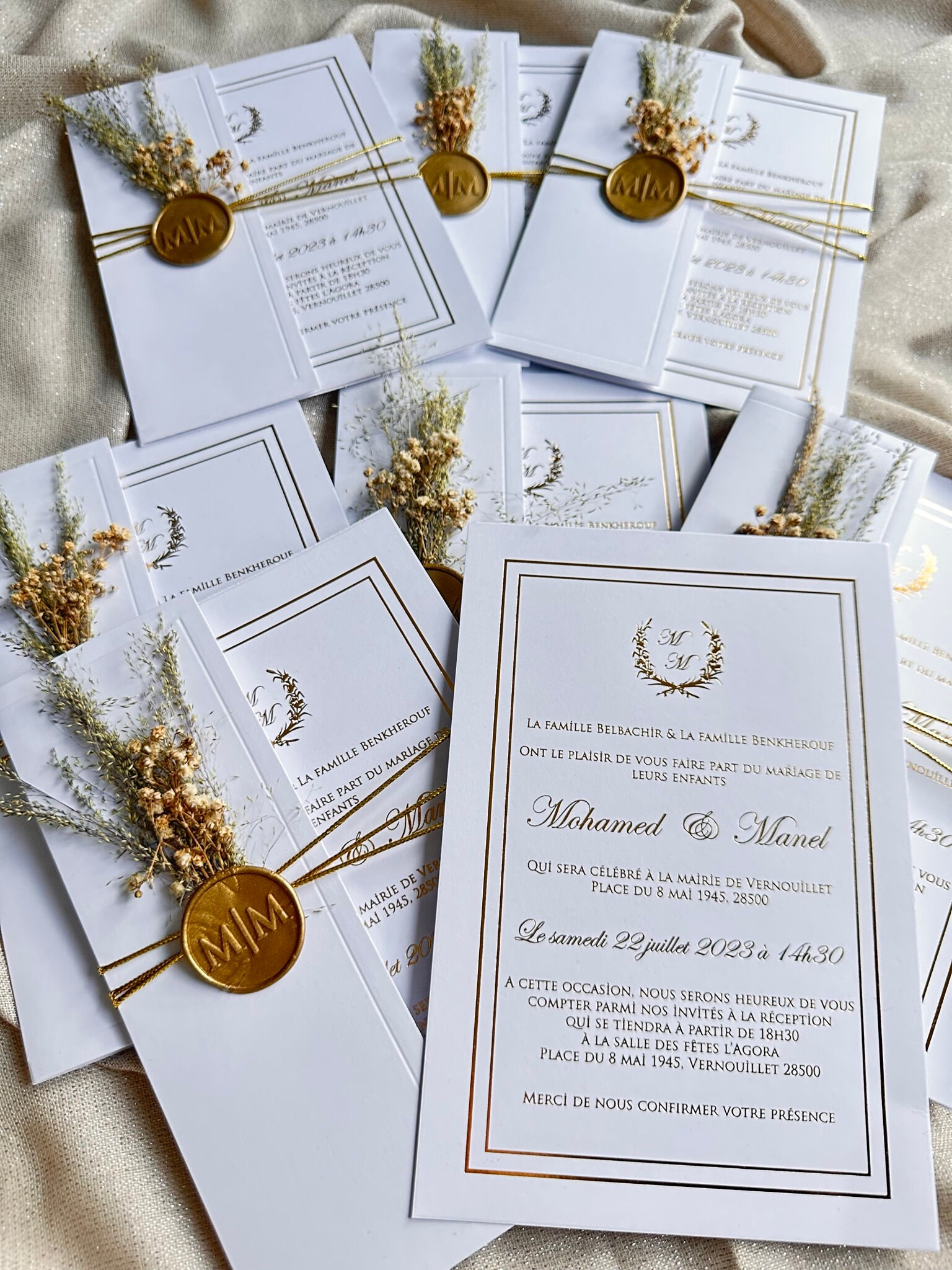 Elegant Invitation, White Envelope Flower Paper Pvc's, White Invitation ...
