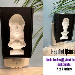 Haunted Mansion Nightlight - Uncle Lucius or Aunt Lucretia