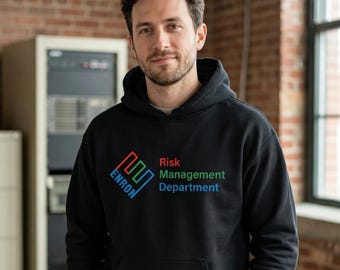 Enron Risk Management Department Hoodie Sweatshirt | Stock | Wall Street