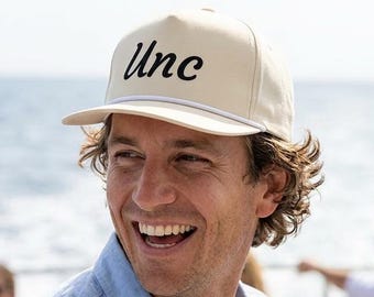 Unc Rope Hat - Embroidered Baseball Cap, Funny Gen Z Uncle Hat, Unc Meme Gift