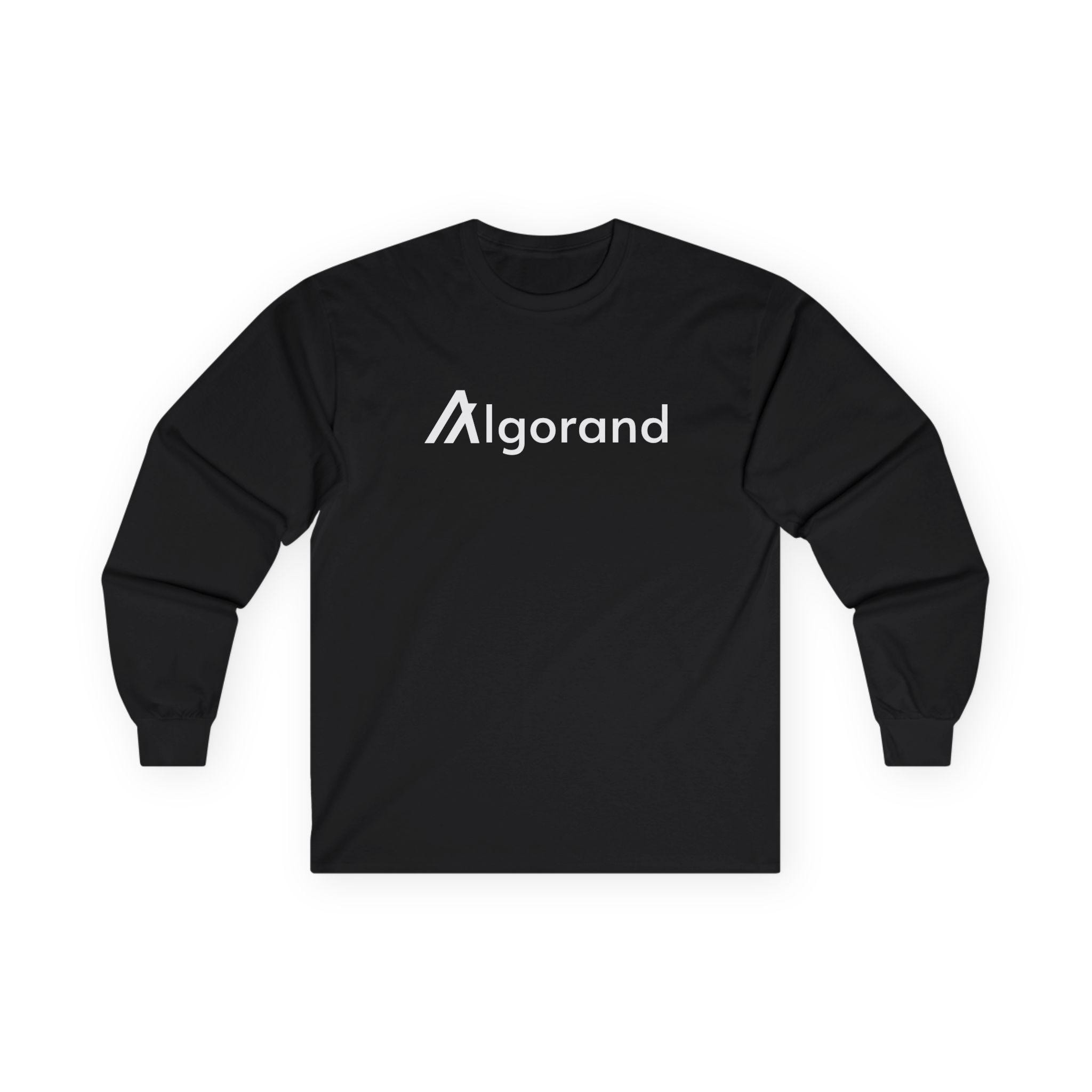 Algorand ALGO Crypto Token Long Sleeve Shirt: Blockchain Apparel - Etsy UK