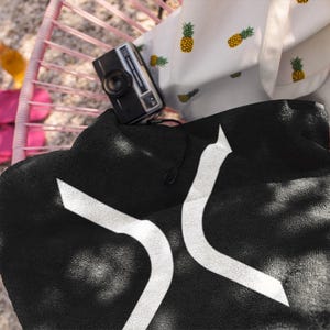 XRP Beach Towel | Ripple Crypto Towel | Cryptocurrency Pool Towel | Crypto Towel image 6