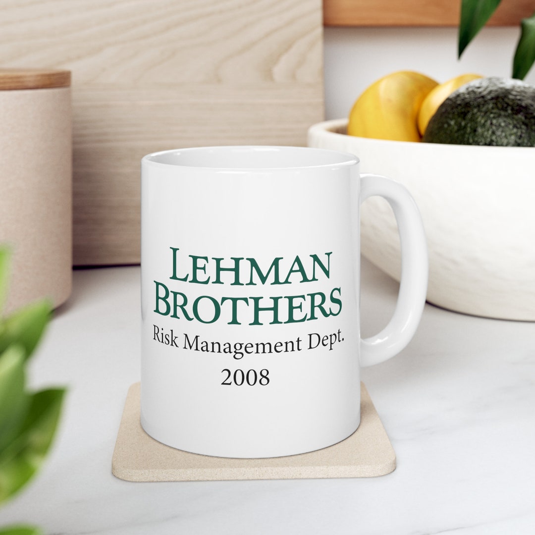 Lehman Brothers Risk Management Department White Mug 11oz Etsy