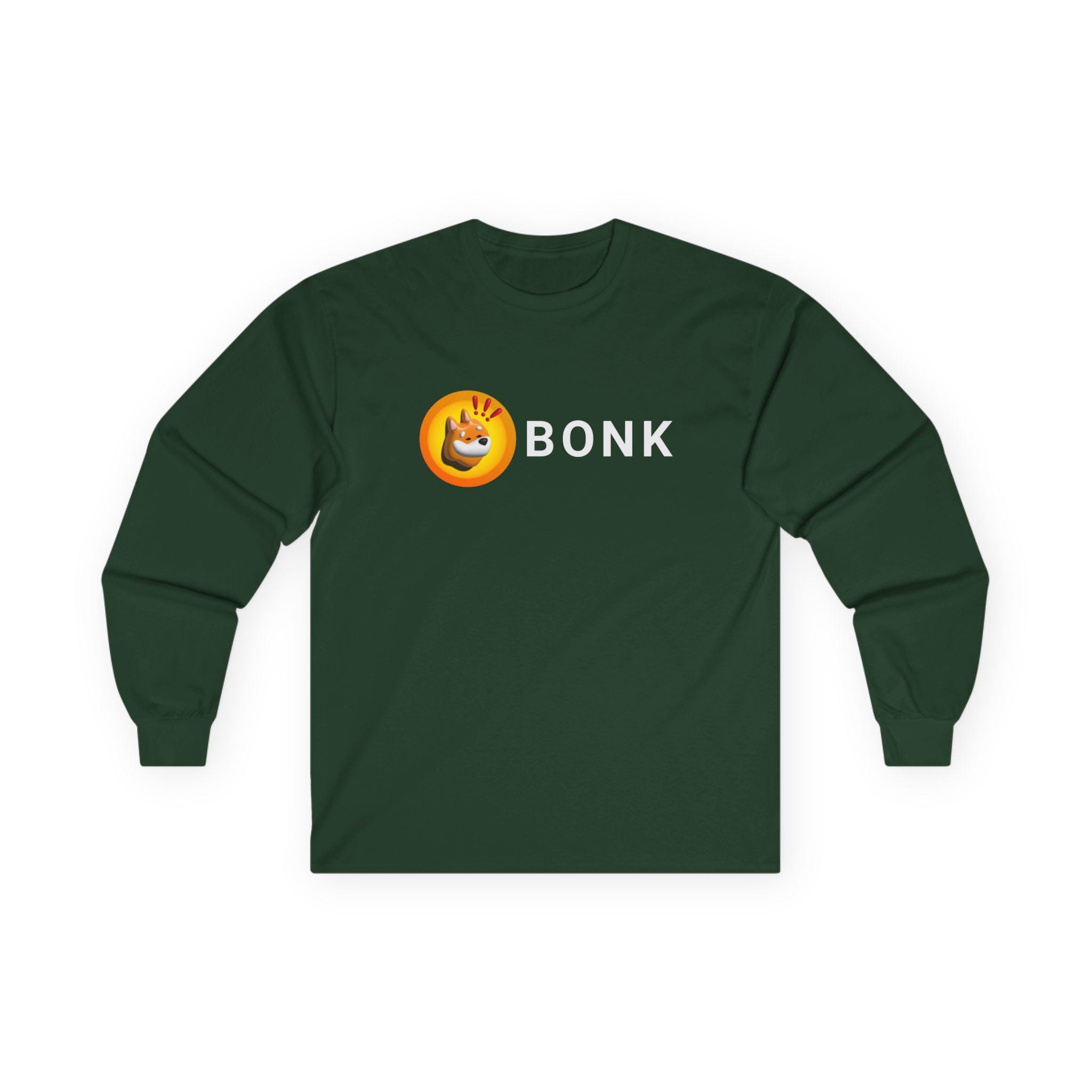 Chemise à manches longues Bonk Meme - T-shirt Meme Token, T-shirt Crypto- monnaie Memecoin, Bonk Merch, vêtements Blockchain, Crypto Meme Coin Shirt,  HODL - Etsy France