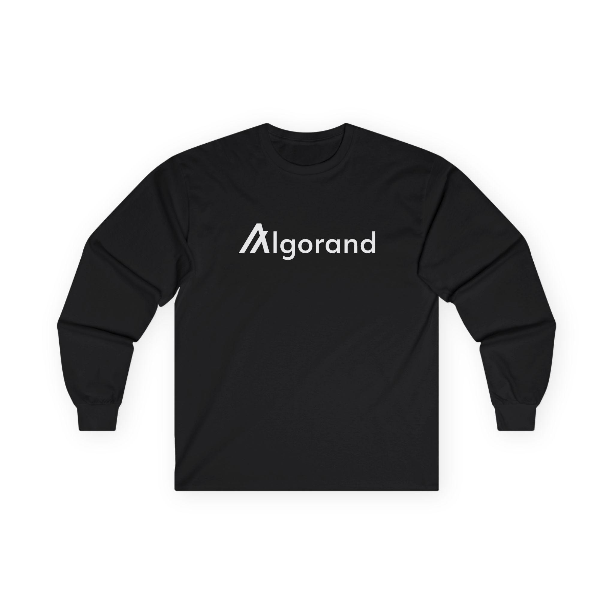 Algorand ALGO Long Sleeve T-shirt | ALGO Cryptocurrency Tee | Blockchain  Apparel | Long Sleeve Crypto Shirt - Etsy Canada