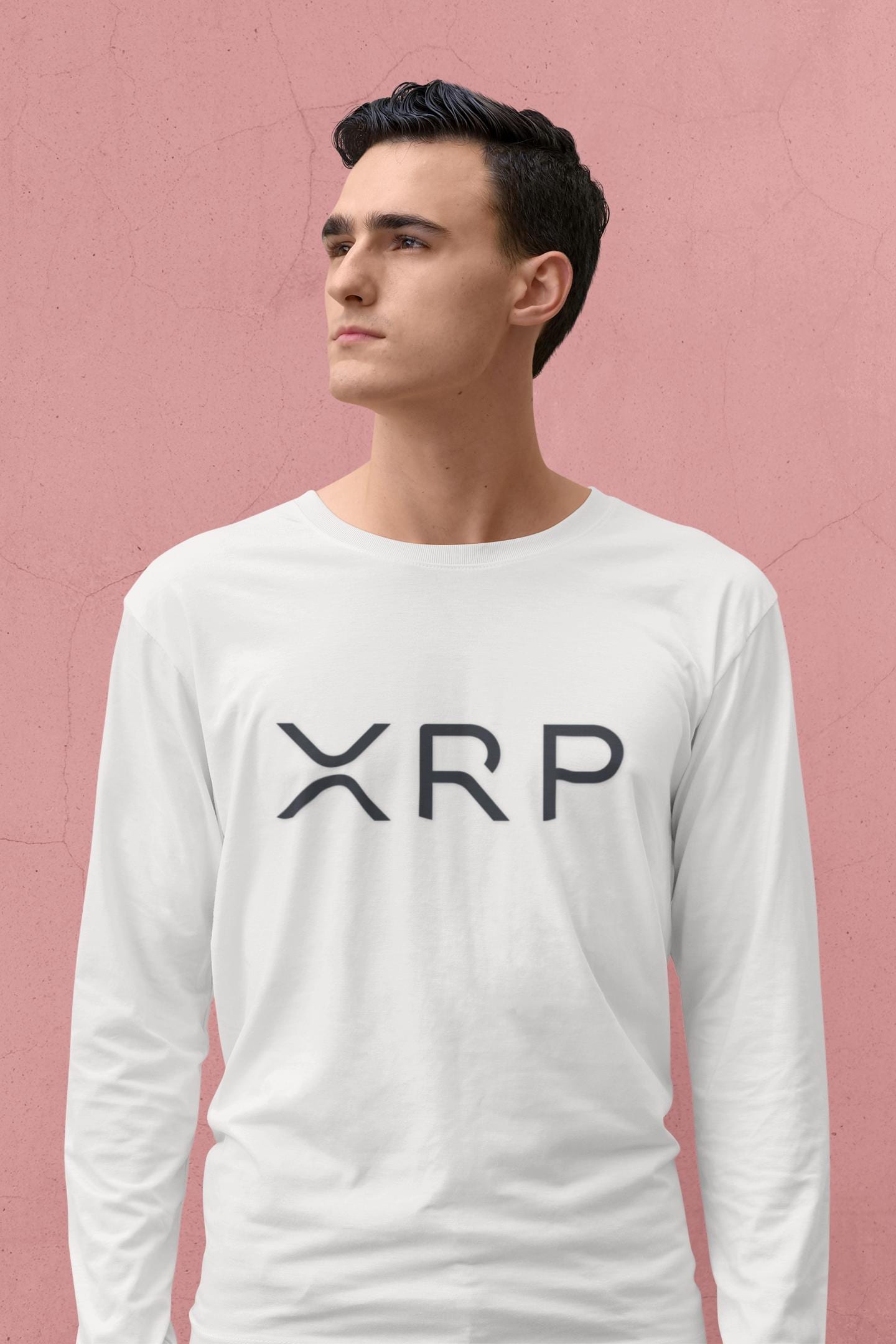Ripple XRP Unisex Long Sleeve Cotton Shirt, XRP Crypto Token