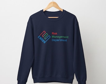 Enron Risk Management Department Crewneck Crewneck Sweatshirt | Funny