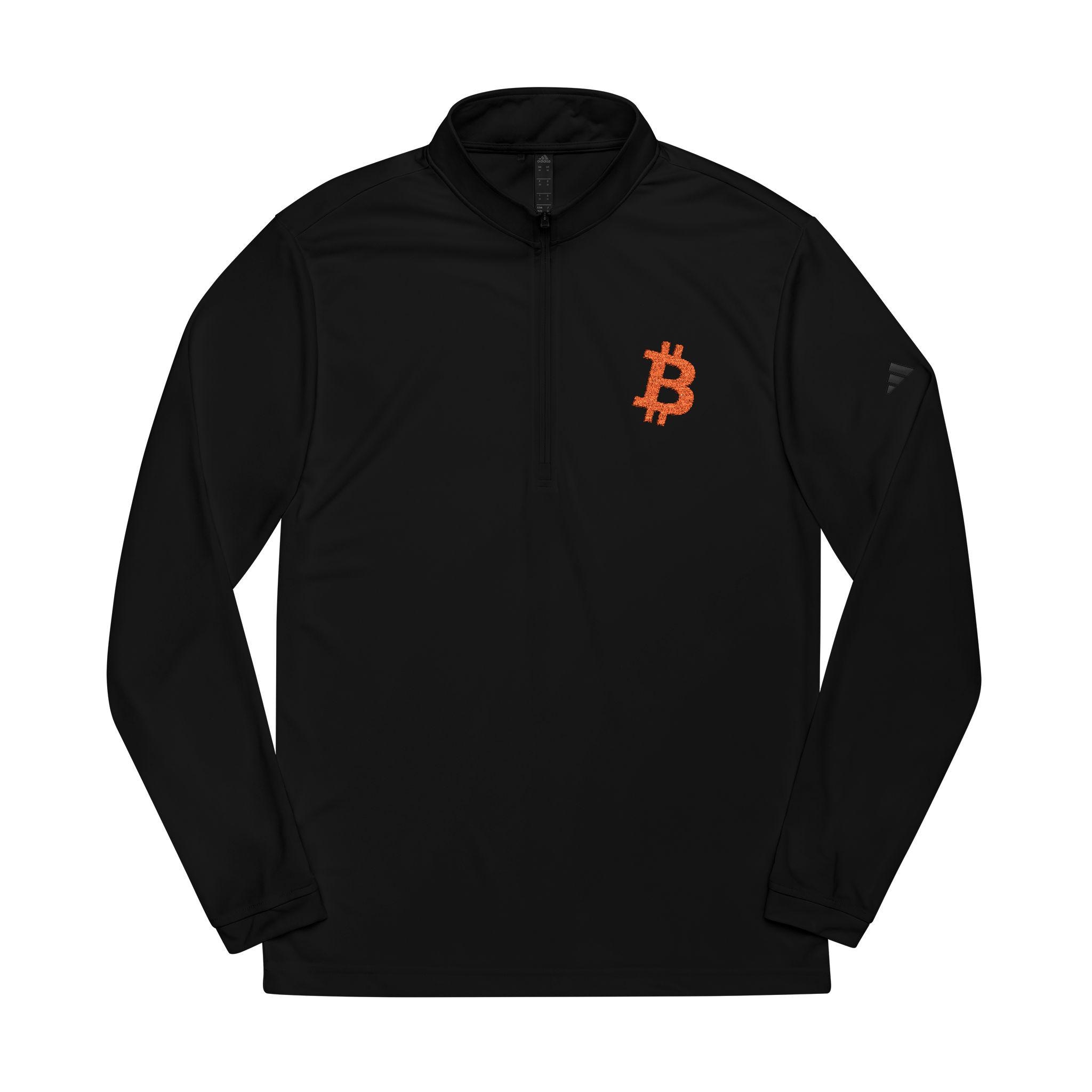 Bitcoin Embroidered Quarter-zip Pullover - BTC Crypto Jacket, Blockchain  Apparel, Bitcoin Merch, Embroidered Bitcoin Logo, Bitcoin Casual - Etsy