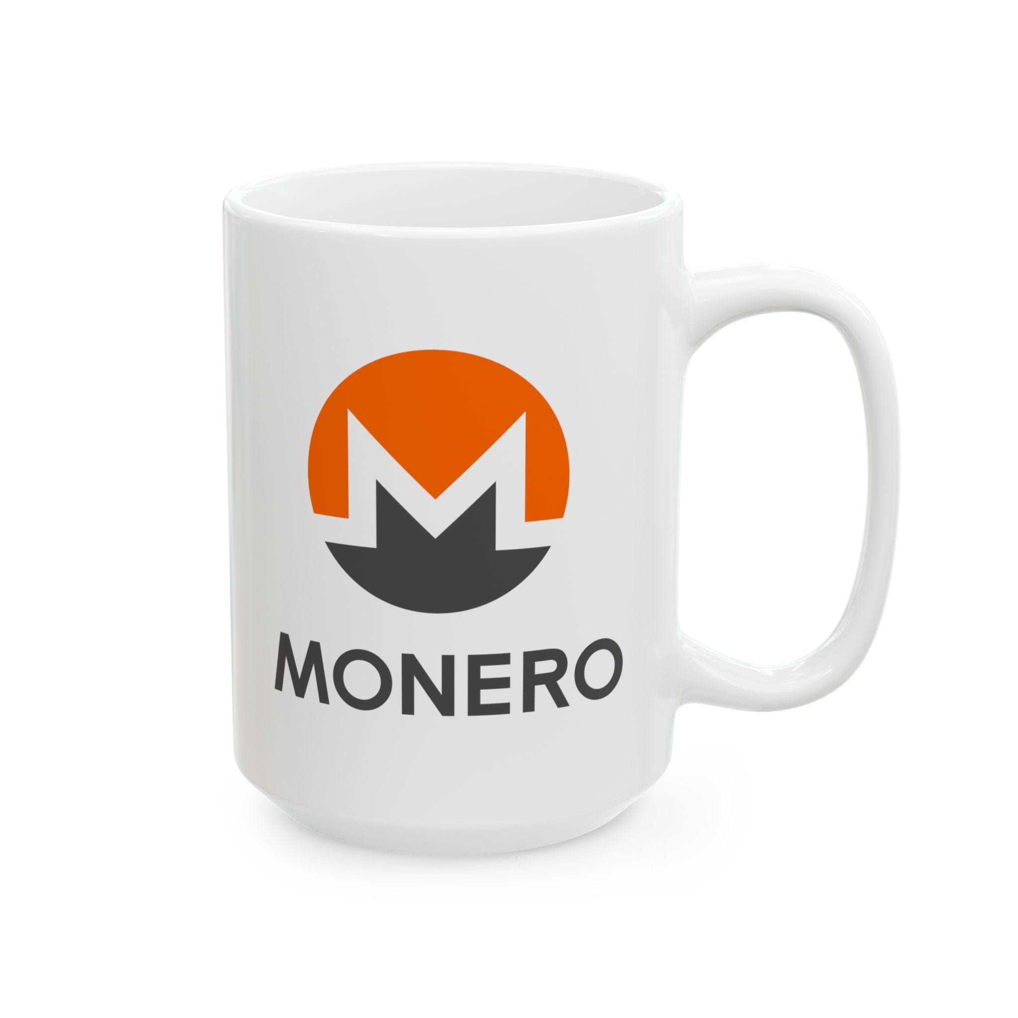 Monero XMR-cryptomok: witte keramische koffiekop (11 oz/15 oz) - Etsy  Nederland