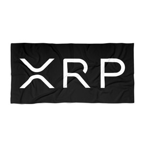 XRP Beach Towel | Ripple Crypto Towel | Cryptocurrency Pool Towel | Crypto Towel image 10
