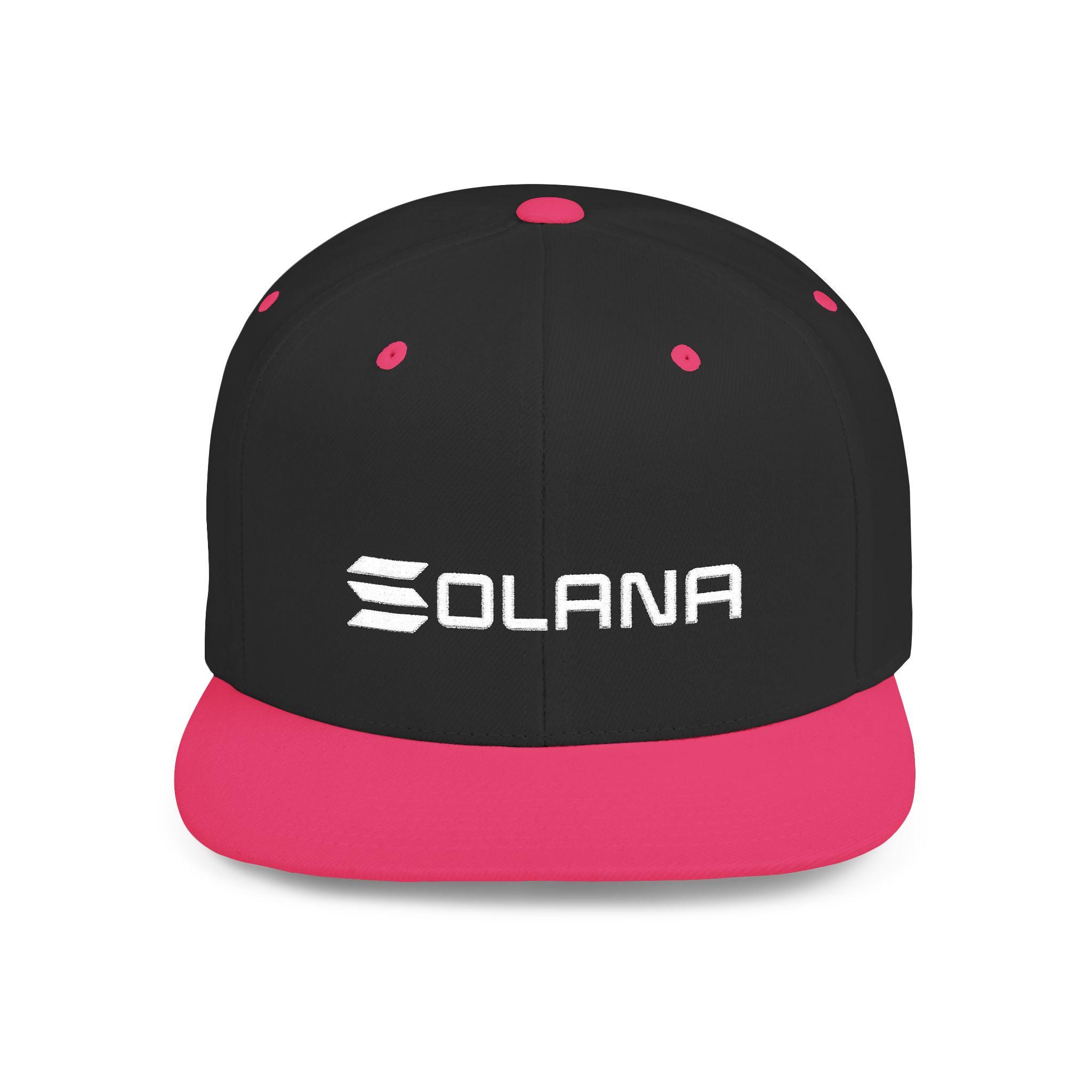 Casquette réglable Snapback Solana | Casquette plate Crypto SOL | Chapeau  de crypto-monnaie - Etsy France