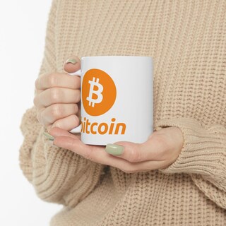 Tazza Da Caffè Bitcoin – 330 Ml – Stampa Su Entrambi I Lati – Design Crypto Per Veri Appassionati