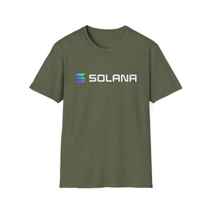 Solana Crypto T-Shirt - SOL Blockchain Logo Tee, Cryptocurrency Gift for Men, Web3 DeFi Shirt, Minimalist Solana Merch image 20