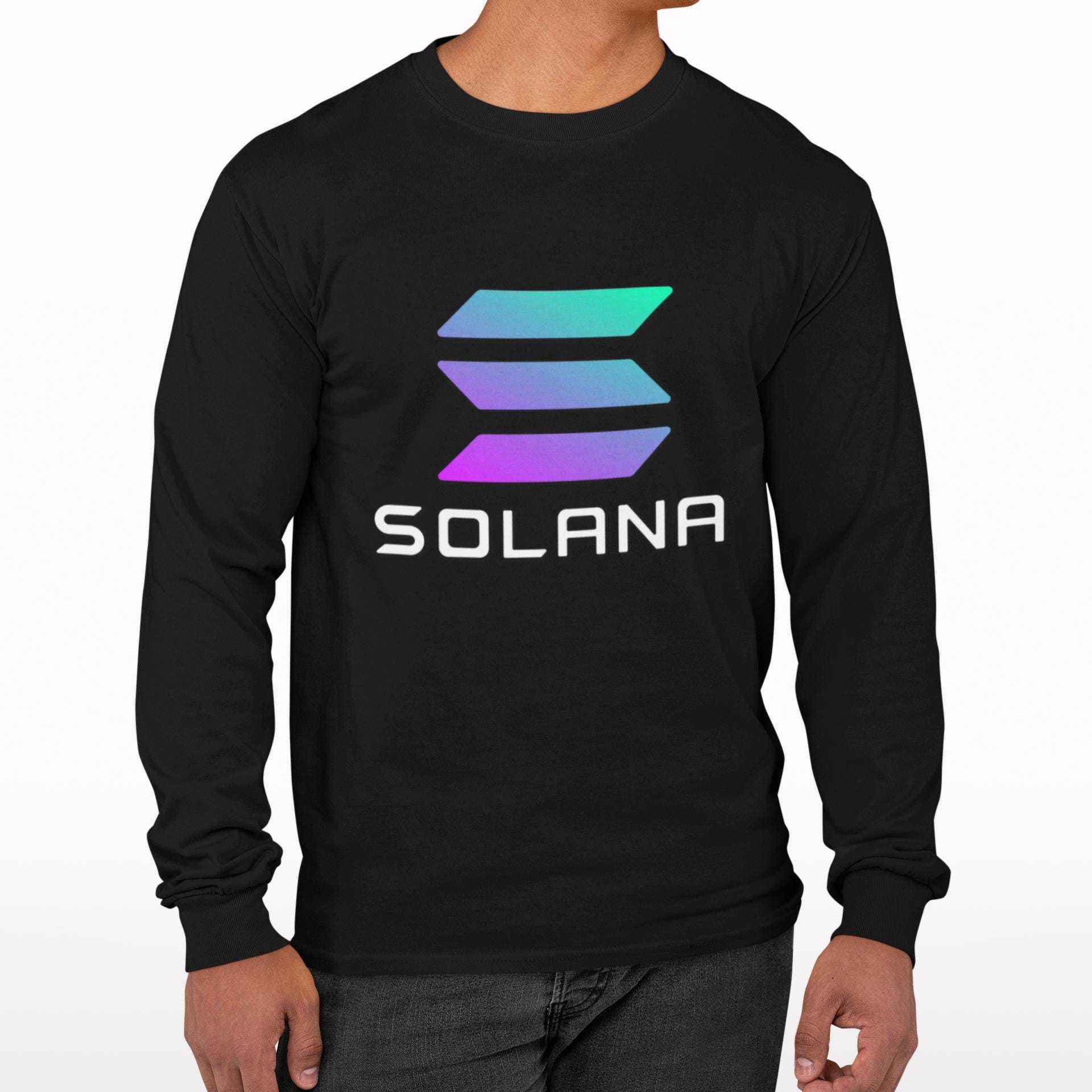 Solana Long Sleeve Shirt - SOL Cryptocurrency Tee, Blockchain Apparel, Long  Sleeve Solana Tshirt, Solana Merch, Crypto Token Tee, Web3 Defi - Etsy