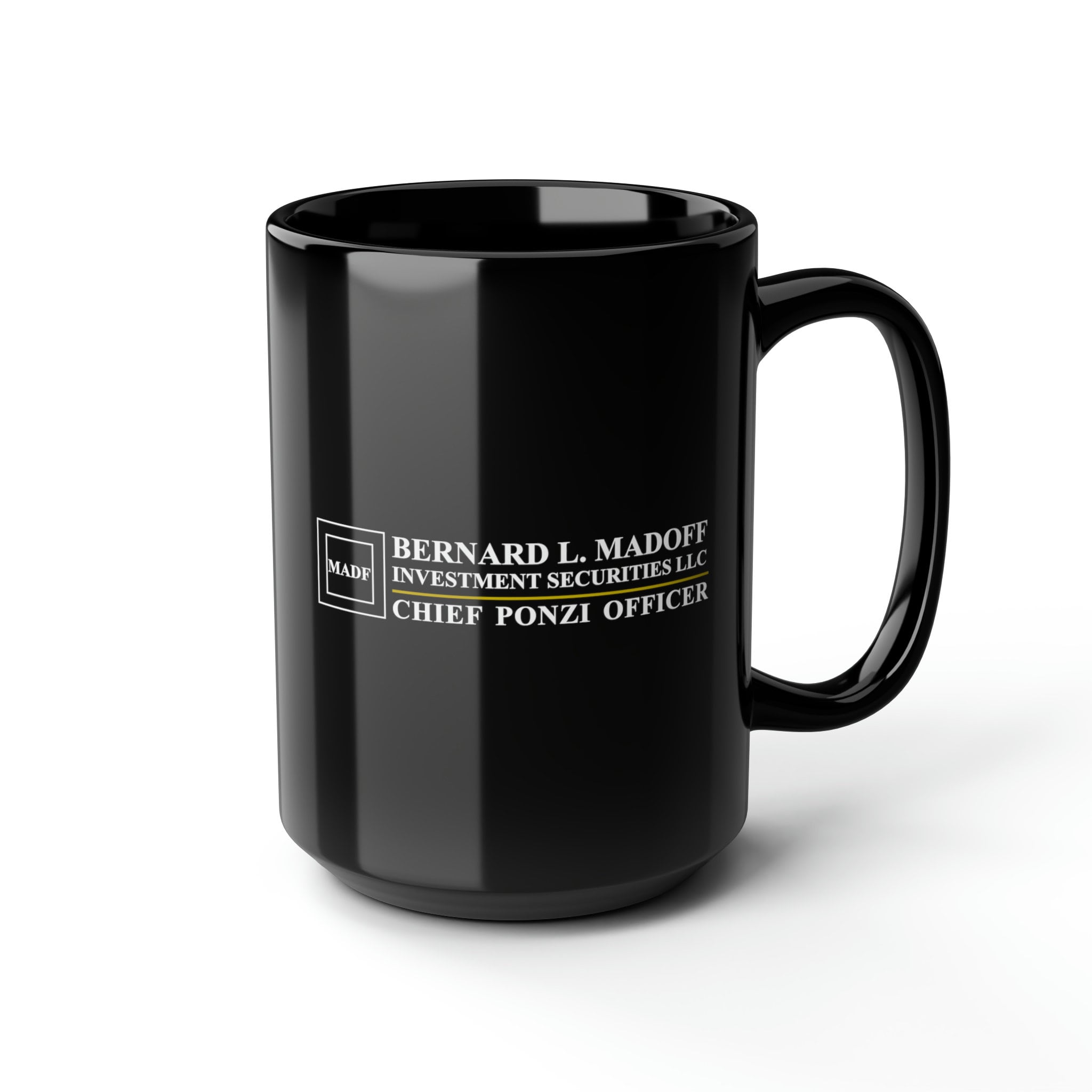 Bernie Madoff Chief Ponzi Officer Mug | Bernard Madoff Investment  Securities Parody | Ponzi Scheme Humor | 11oz/15oz - Etsy