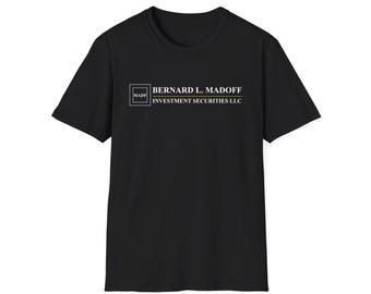 Bernard L. Madoff Investment Securities Crewneck T-Shirt | Funny | Wall Street