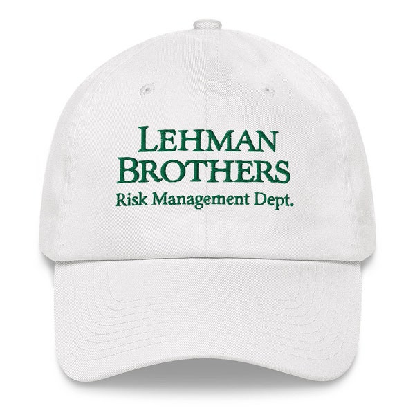 Lehman Brothers Risiko-Abteilung Dad Hat | Witzig