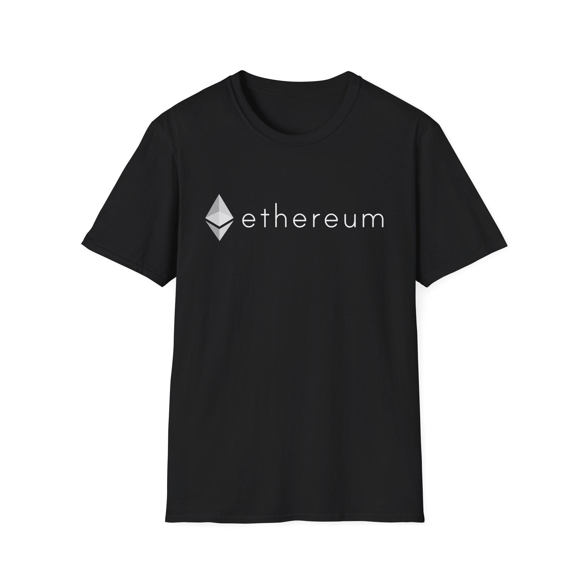 イーサリアム ETH Tシャツ | 暗号通貨シャツ | ブロックチェーンアパレル | 暗号通貨トークンTシャツ |  イーサリアムギフトアイデア（男性向け） | サイズ：S～4XL - Etsy 日本