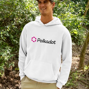 Polkadot Cryptocurrency Hoodie - DOT Crypto Sweatshirt, Polkadot Merch, Blockchain Apparel, Cryptocurrency Sweatshirt, Crypto Merch, HODL