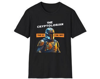 The Cryptolorian Funny Crewneck T-Shirt, Bitcoin Shirt, BTC, Crypto Shirt, Cryptocurrency, Blockchain, Satoshi Nakamoto, HODL, To The Moon