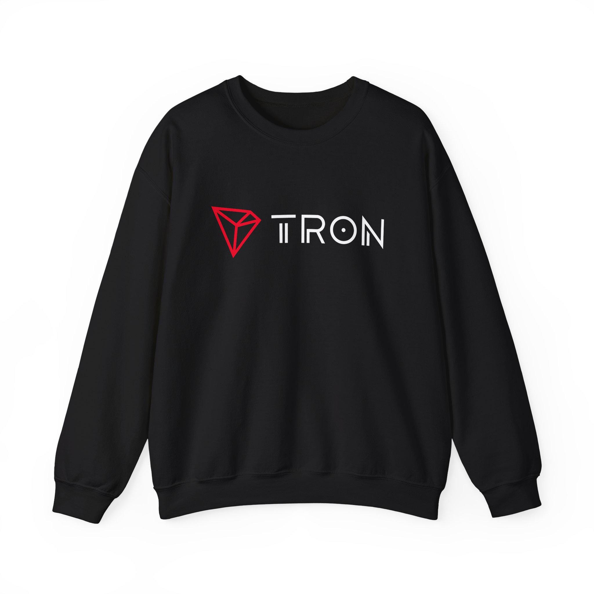 Tron TRX Crewneck Sweatshirt: Crypto Trader Apparel - Etsy
