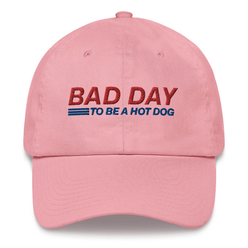 Bad Day To Be a Hot Dog Hat, Funny Dad Hat, Costco, Kirkland Signature, All Beef Hot Dog