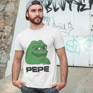 Pepecoin PEPE Meme Token Shirt - Crypto Meme Tee, Cryptocurrency Shirt, Blockchain Apparel, Pepe Merch, Funny Crypto T-Shirt, Meme Coin Gift