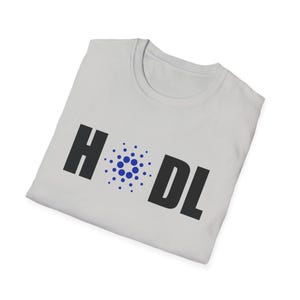 Cardano HODL T-Shirt - Hold Cardano ADA Tee, Blockchain Apparel, Cryptocurrency Shirt, Crypto Token, Cardano Merch, ADA Crypto TShirt