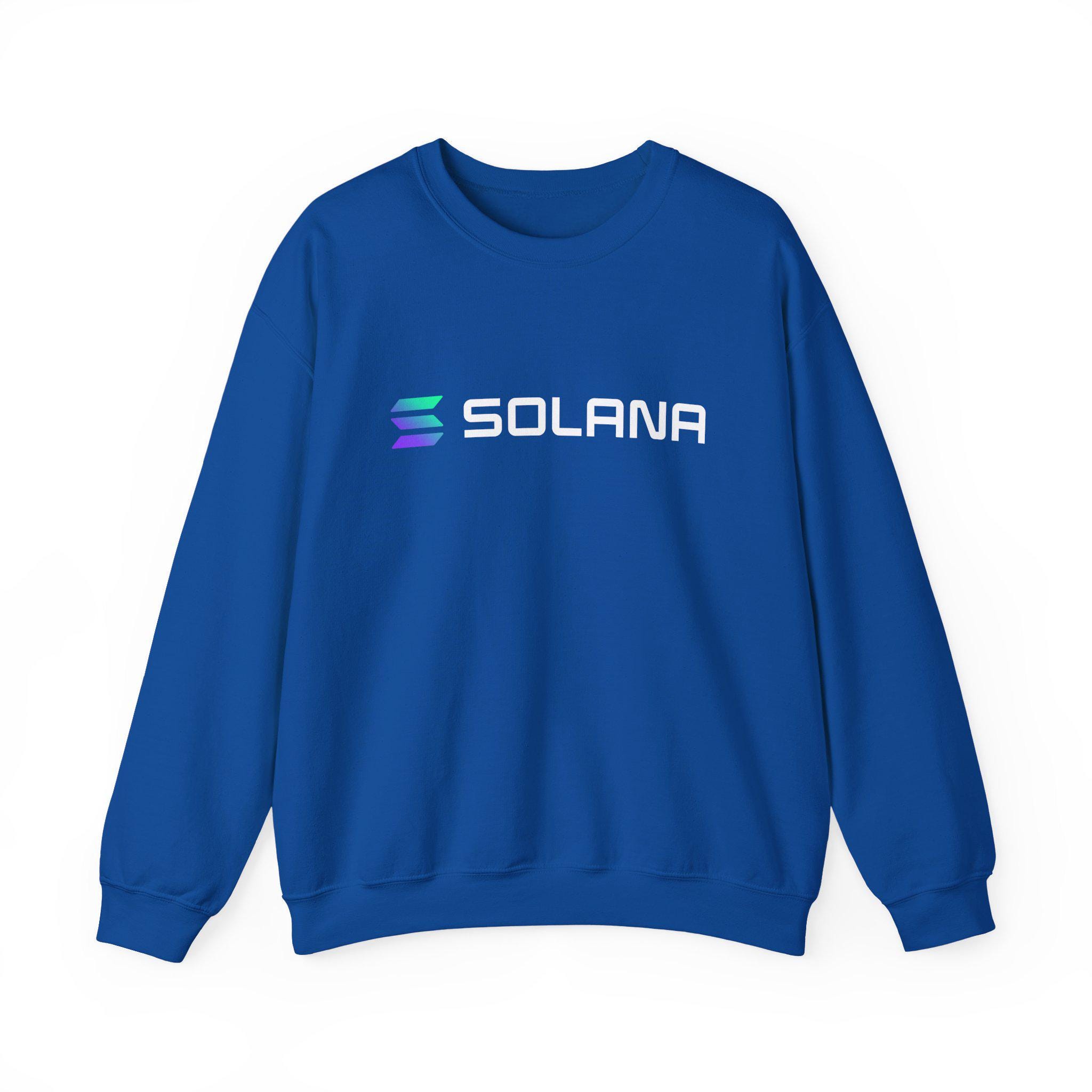Solana SOL Sweatshirt | Cryptocurrency Sweater - Etsy