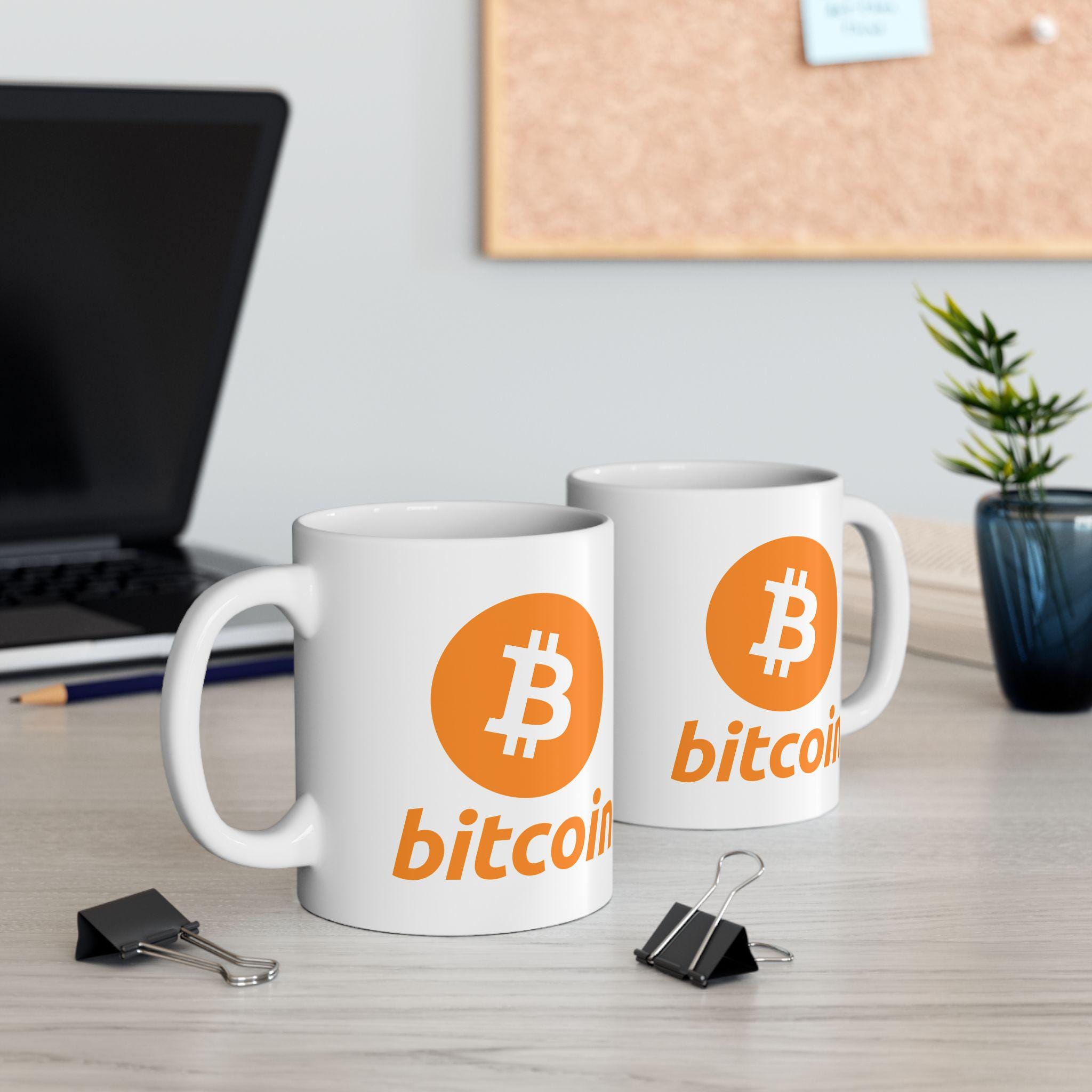 Tazza da caffè cripto Bitcoin Lite moneta token tazza da tè regalo